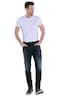 engbers Herren Super-Stretch-Jeans slim fit , Indigoblau