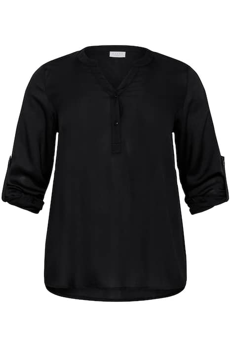 Langarm-Bluse Regular fit