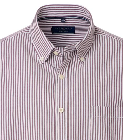 Freizeithemd gestreift Comfort Fit