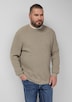 Strukturmix-Pullover aus reiner Baumwolle