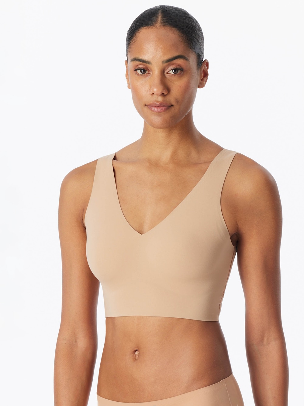 Schiesser Damen Bustier Invisible Soft - maple