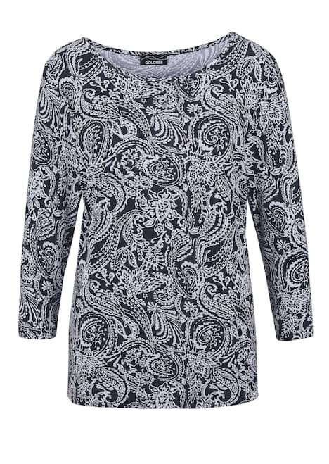 GOLDNER Gedessineerd shirt Gedessineerd shirt