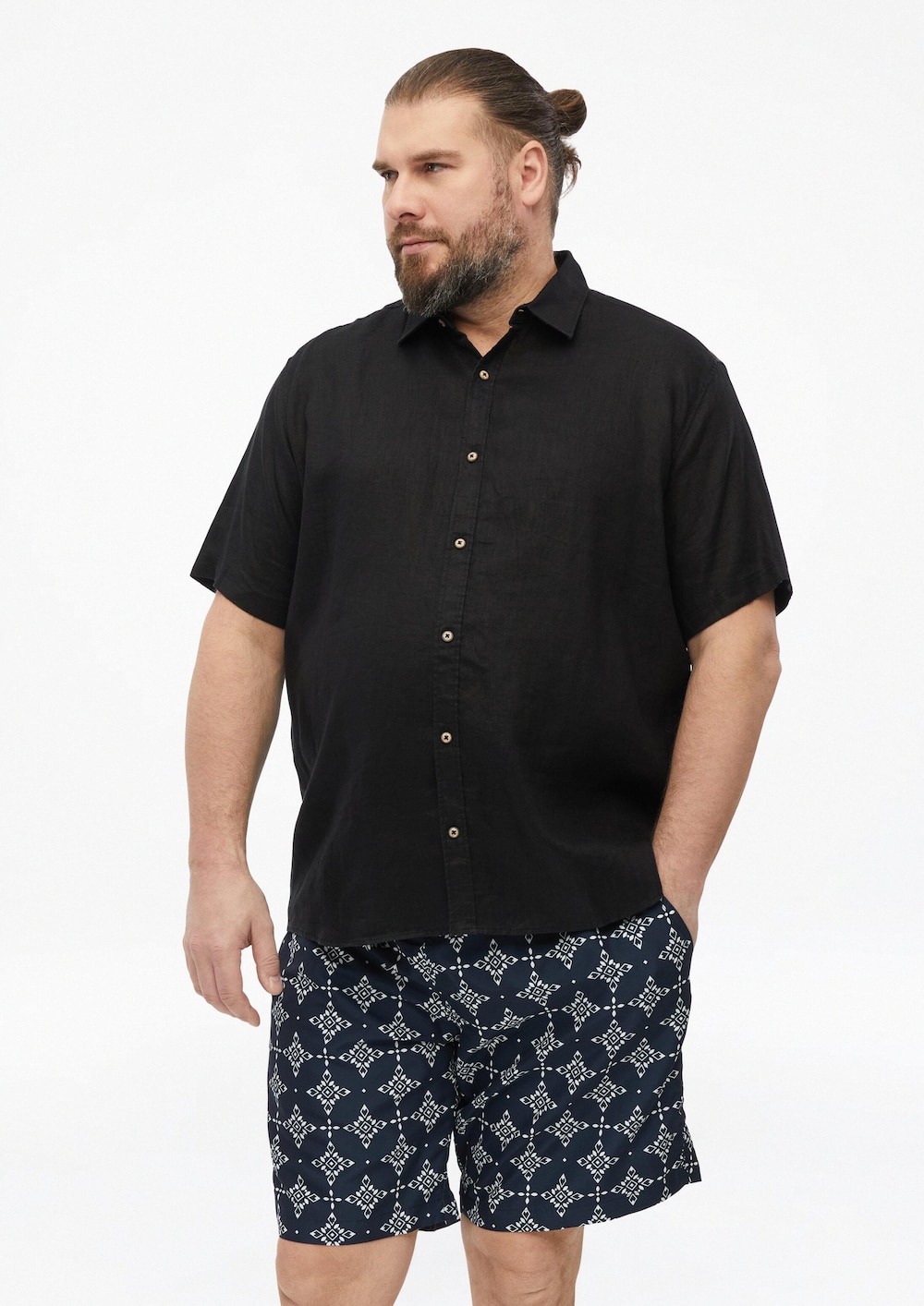Badeshorts mit Print