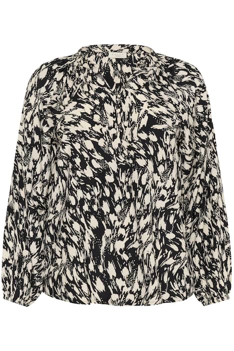 Kurzarm-Bluse Regular fit