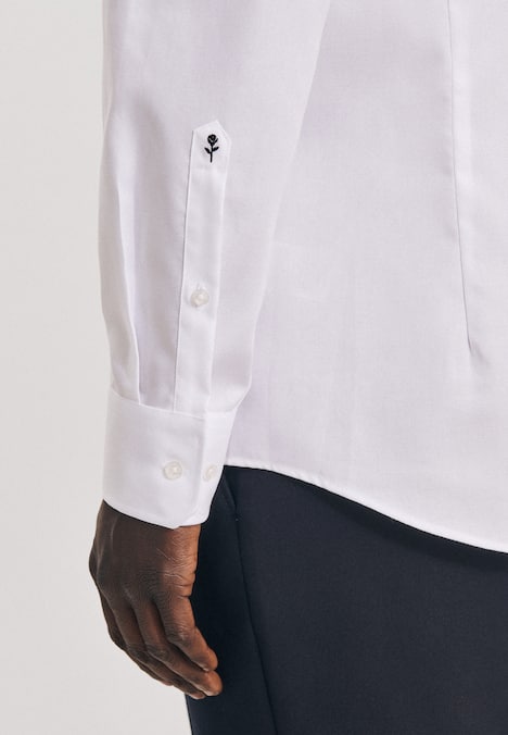 Herren Business Hemd - Uni