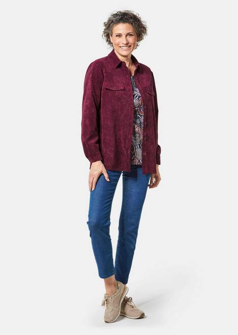 GOLDNER Corduroy jasje Modern overhemdjasje van comfortabel materiaal