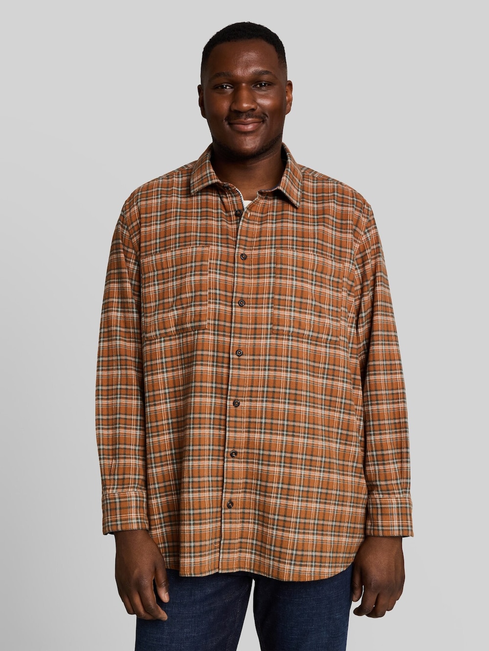 Flanell-Hemd mit Karomuster