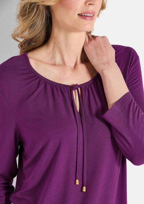 GOLDNER Shirt Shirt van zachte viscose