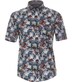 Print Freizeithemd Casual Fit Button-Down-Kragen Print Casual Fit