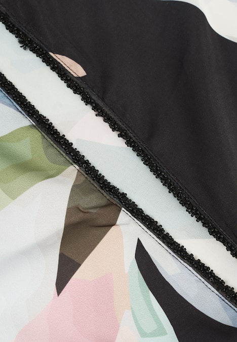 Strickjacke mit Druck