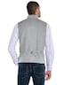 engbers Herren Sakko-Weste slim fit , Silbergrau