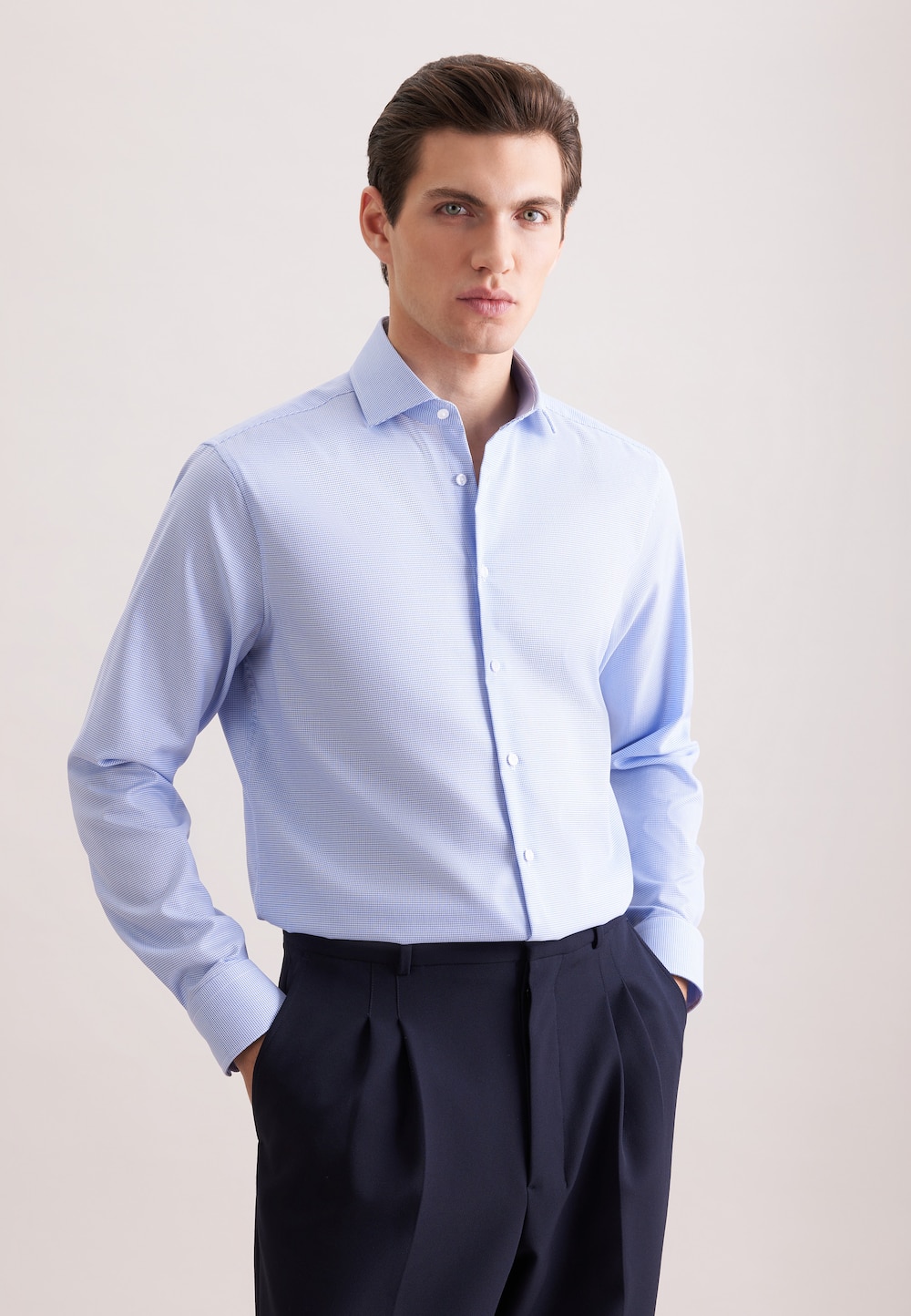 Herren Business Hemd - Struktur