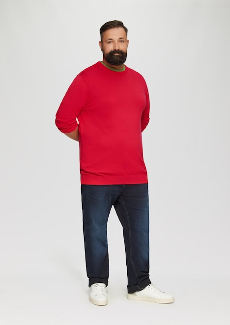 Strickpullover mit Crewneck