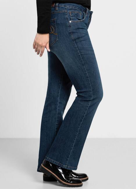 Bootcut-Jeans Uni