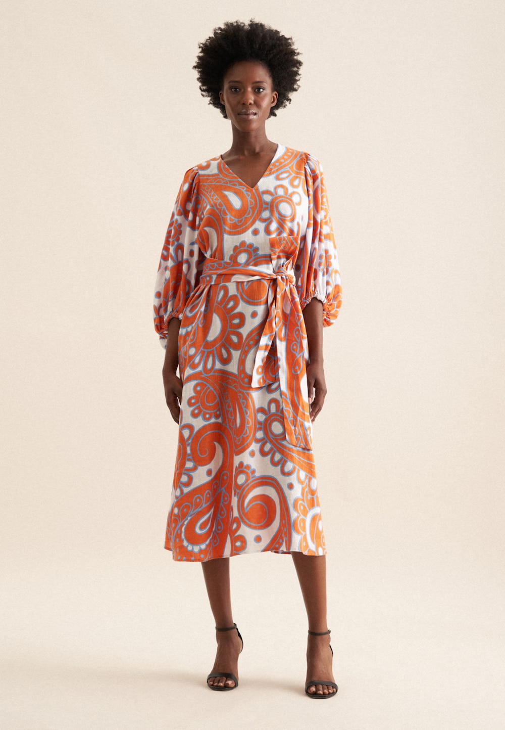 Damen Kleid - Paisley