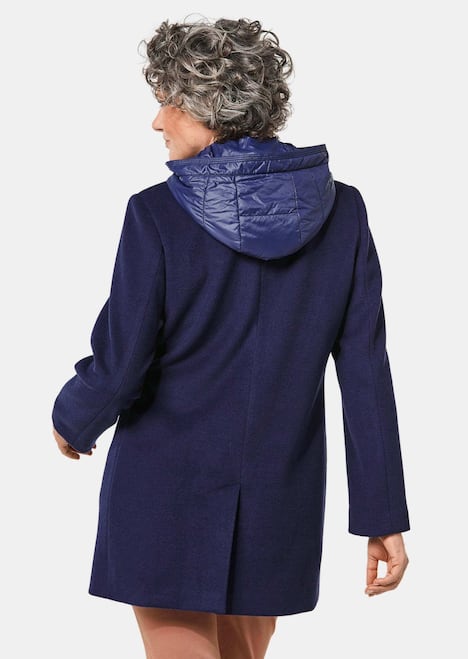 Kurzmantel 2-in-1-Optik