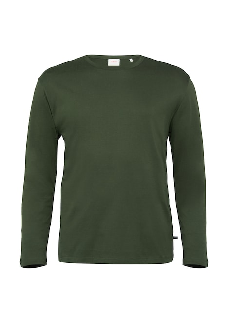 Softes Langarmshirt aus Baumwolljersey