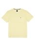 Herren Rundhals T-Shirt mit Brusttasche , Gelb