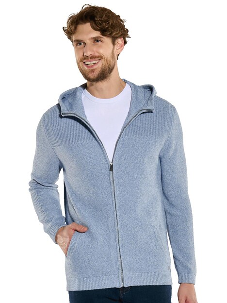 Strickjacke strukturiert