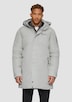 Wasserabweisender wattierter Parka mit Kontrast-Details