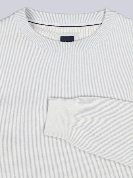 engbers Herren Pullover Rundhals , Hellgrau