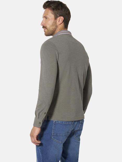 Langarm-Poloshirt CIELA