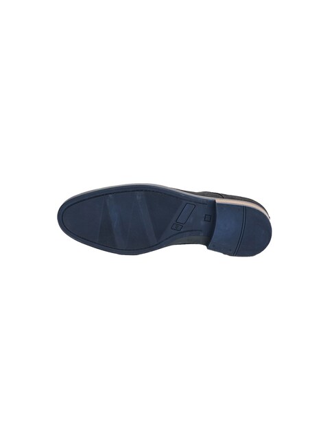 Herren Halbschuh aus Leder , Anthrazit