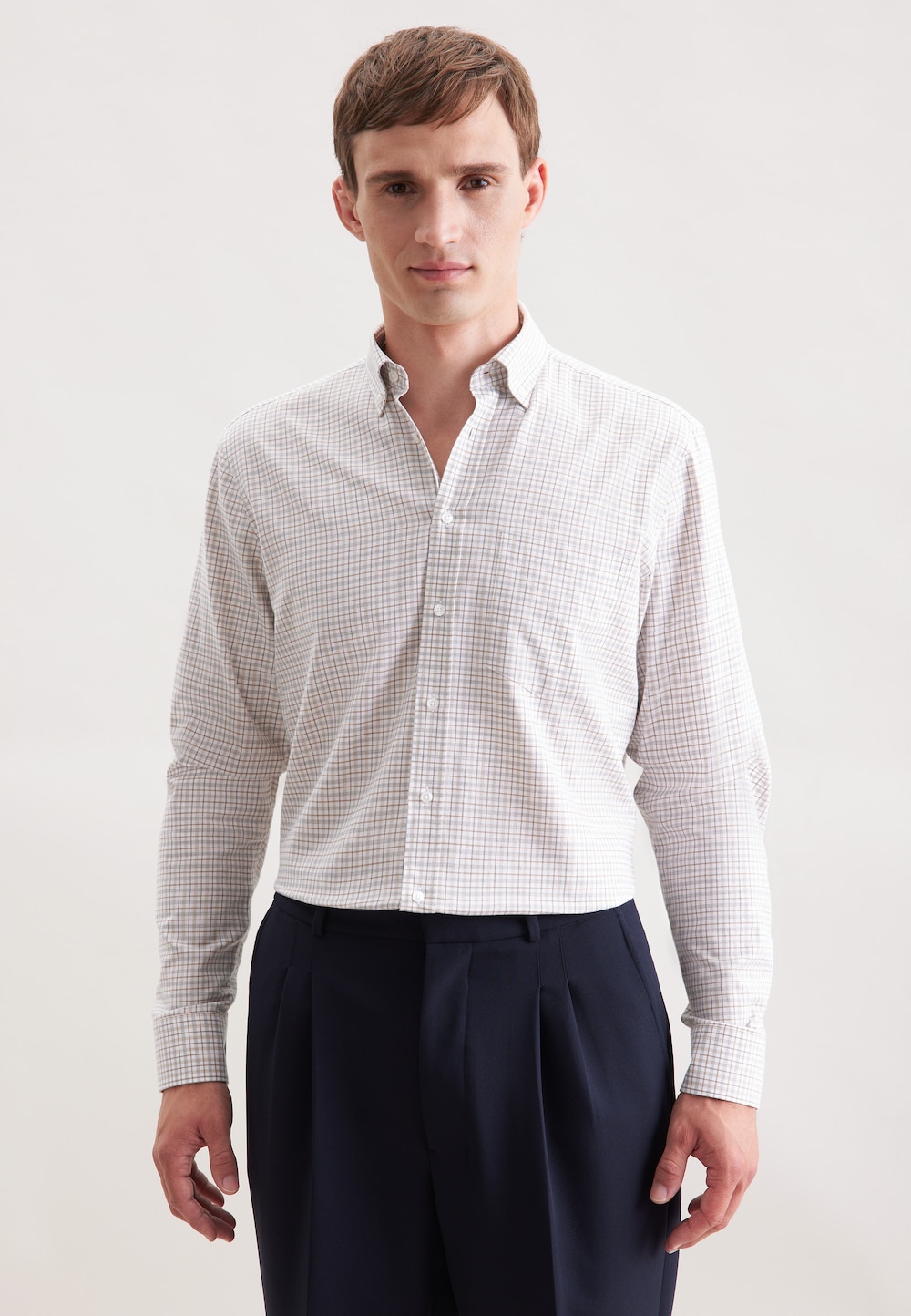 Herren Flanellhemd - Karo