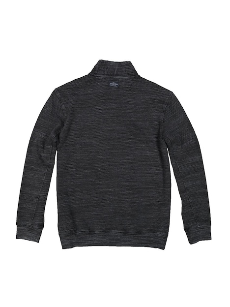 engbers Herren Sweatshirt mit Stehkragen , Schwarz