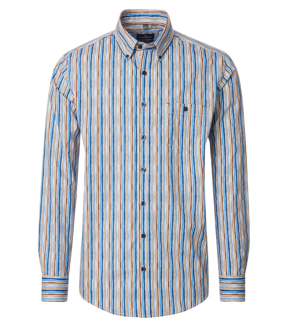 Freizeithemd Print Casual Fit