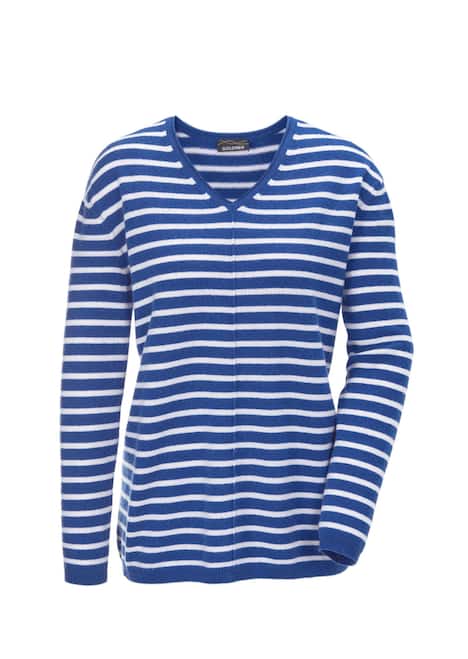 Basicpullover mit V-Ausschnitt