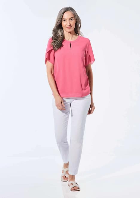 Bluse mit aufregender Ärmellösung