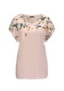 GOLDNER Schlupfbluse Luchtige blouse van chiffon met een bloemenprint