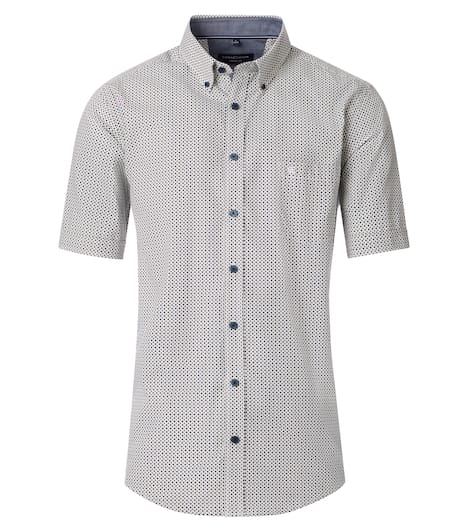 Freizeithemd Kurzarm Print Casual Fit