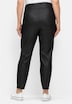 Leggings Leggings in Schimmer-Leder-Optik Rundumdehnbund Uni