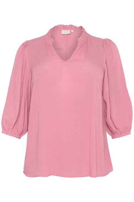 Langarm-Bluse Regular fit