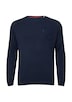 Baumwoll-Pullover mit aufgesetzter Brusttasche