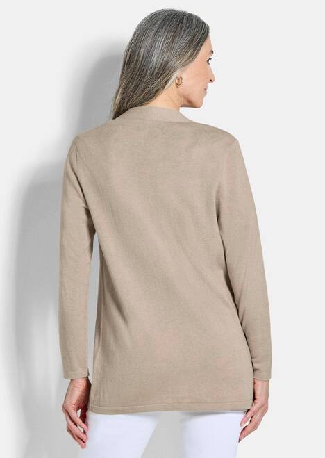 Elegante Strickjacke mit Kaschmir