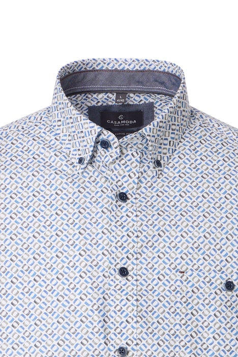 Freizeithemd Langarm Print Casual Fit