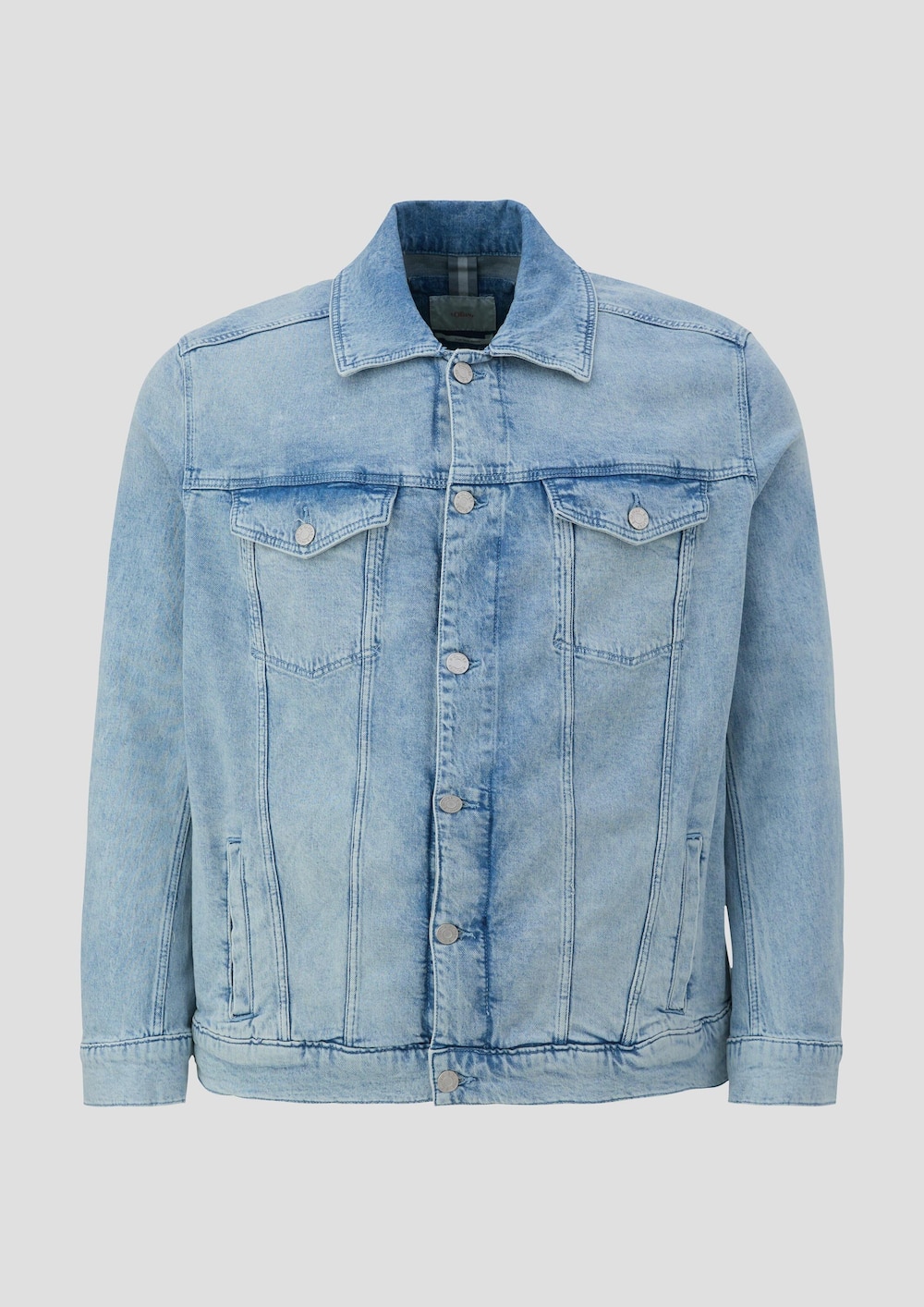Jeansjacke mit Waschung