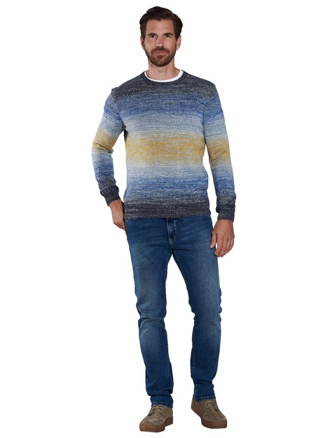 Pullover gestreift