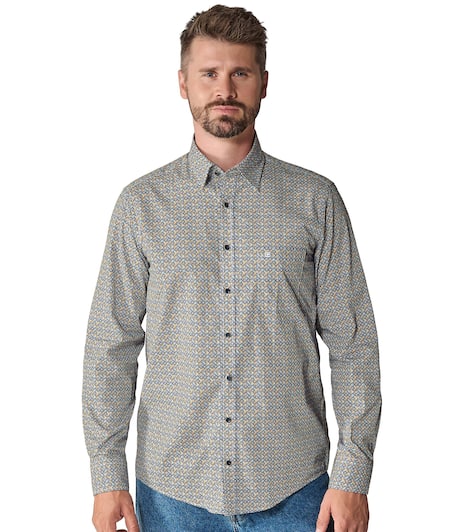 Freizeithemd Print Comfort Fit