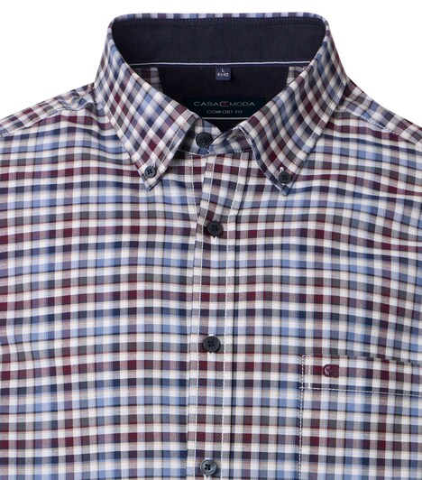 Freizeithemd kariert Comfort Fit