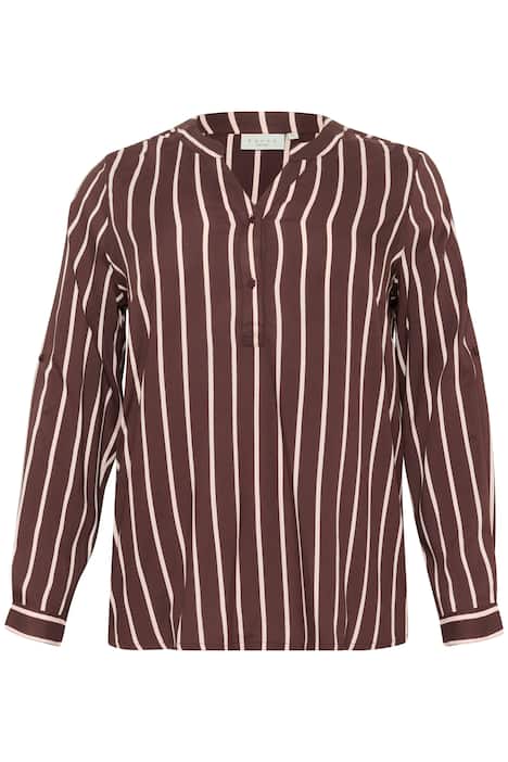 Langarm-Bluse Regular fit