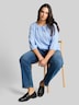 Bluse mit Streifenmuster