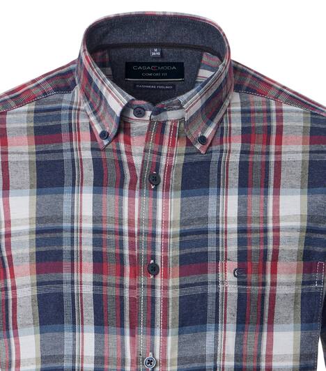 Freizeithemd kariert Comfort Fit