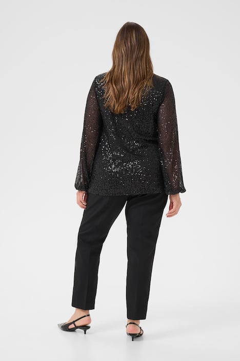 Langarm-Bluse Regular fit