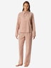 Schiesser Damen Pyjama Selected Premium terracotta