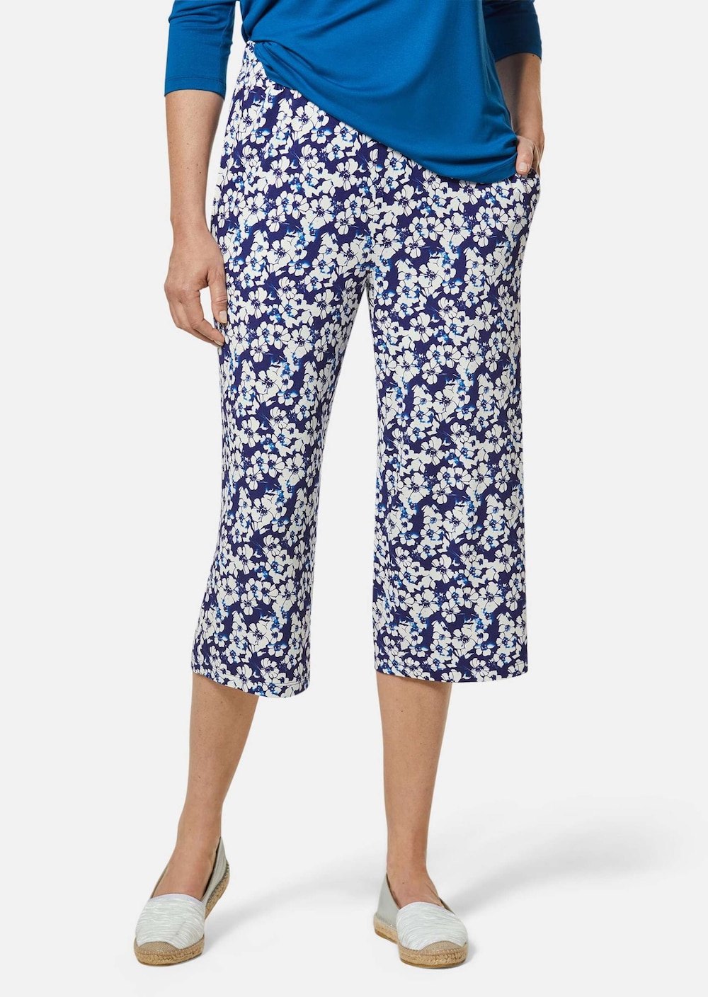 Attraktive Druckhose Louisa mit weichem Fall