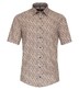 Freizeithemd Kurzarm Print Casual Fit